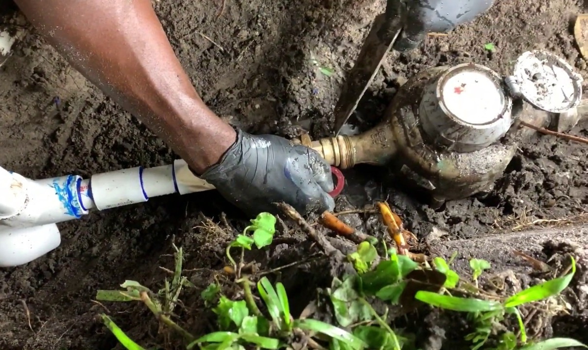 How to find an underground water leak